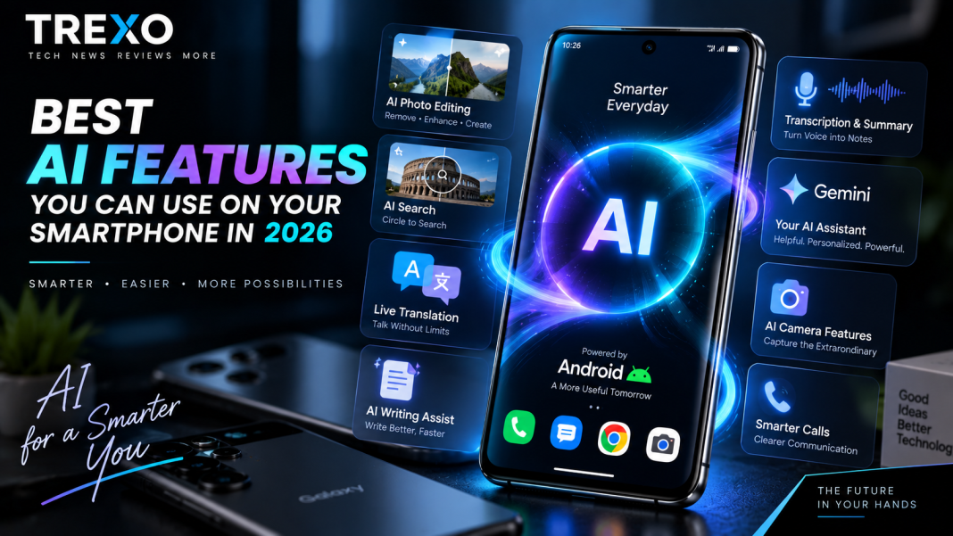 Best AI features on smartphones in 2026
