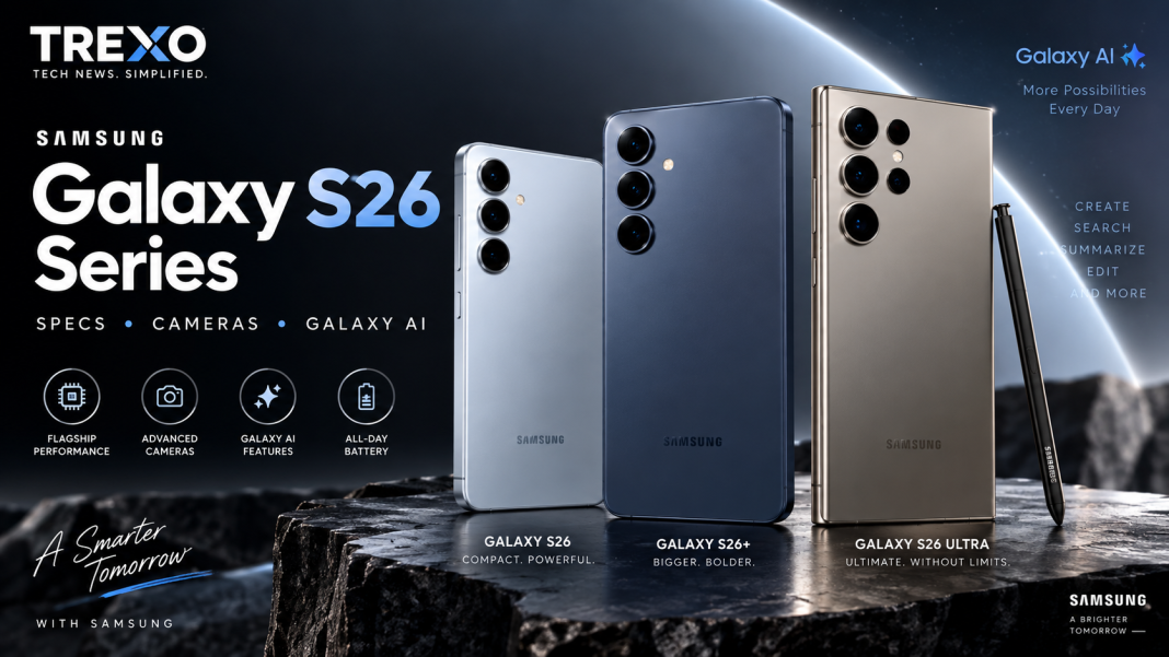 Samsung Galaxy S26 series specs cameras and Galaxy AI